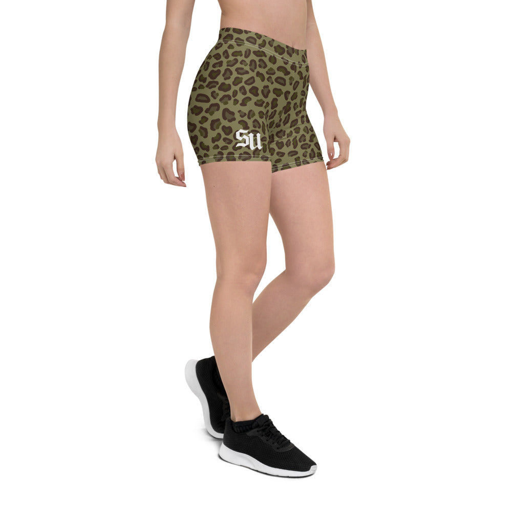 Animal Biker Shorts