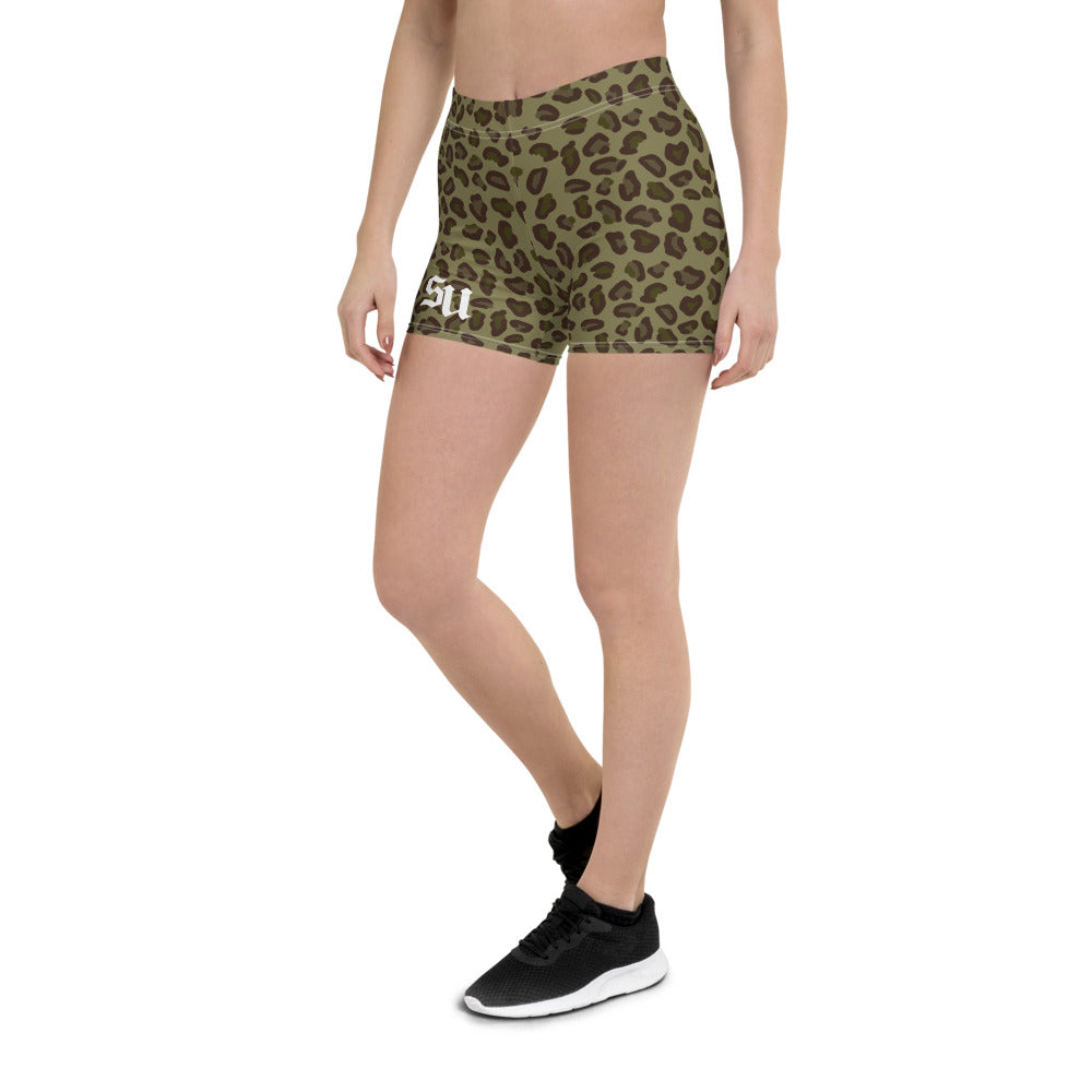 Animal Biker Shorts