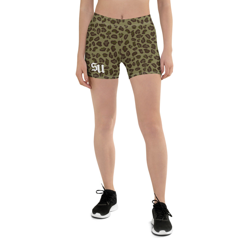 Animal Biker Shorts