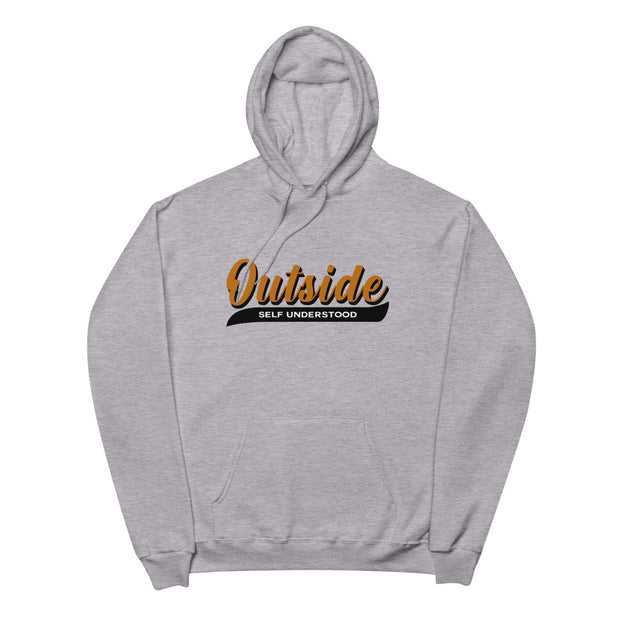 Outside Unisex fleece hoodie